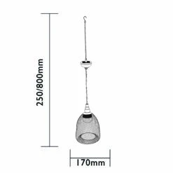 LuxForm Solar Hanglantaarn Salsa -Tuin Decoratie 29132 LT