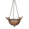 Vogelbad Hangend Met Vogel ø 18 Cm Metaal -Tuin Decoratie 6zSBo7Vl