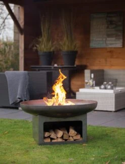 RedFire Terrashaard Vuurschaal Fire Pit Juva Industrial 80 Cm -Tuin Decoratie 81024 Lifestyle 01 Large