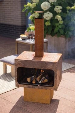 RedFire Terrashaard Fireplace Jersey XL Rust -Tuin Decoratie 81077 Lifestyle 01 Large