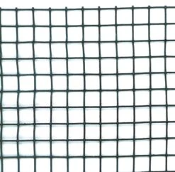 Nature Vierkant Schermgaas Groen 5x5mm - 1x3m