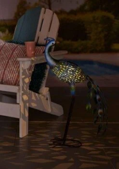 Luxform Solar Dierlamp Pauw Groot -Tuin Decoratie 8719099271964 N LR