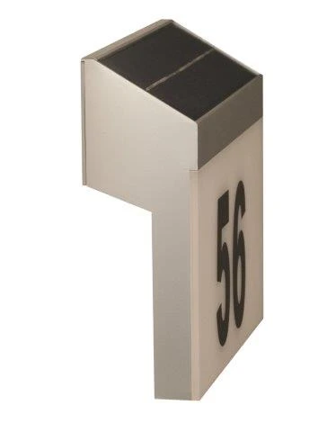 Luxform High Lumen Solar Huisnummer Wandlamp Cornwall 3/20 Lumen 3 Luxform High Lumen Solar Huisnummer Wandlamp Cornwall 3/20 Lumen