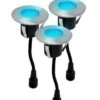 Easy Connect Led Grond Spot Blauw 3 Stuks 2 Easy Connect Led Grond Spot Blauw 3 Stuks -Tuin Decoratie Easy Connect Led grond spot blauw 3 stuks
