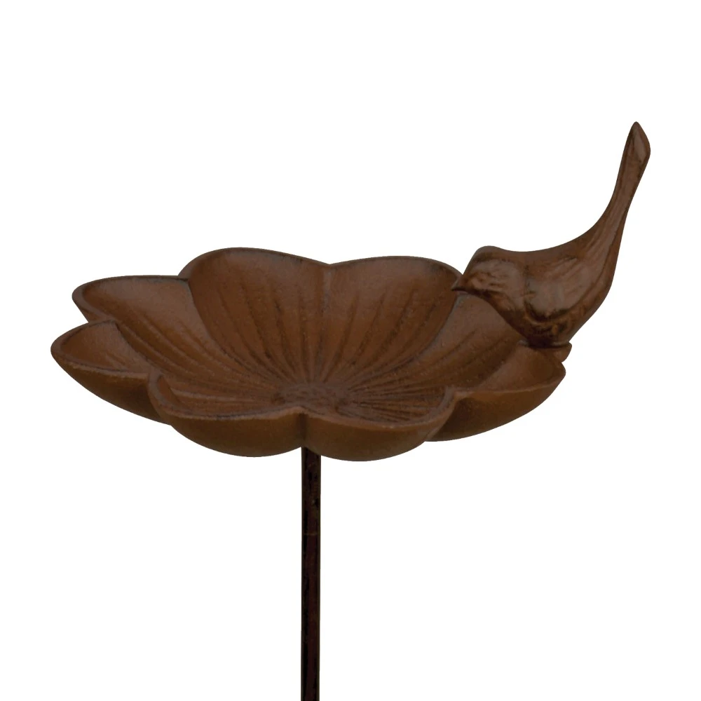 Esschert Vogelbad Op Pin L 4 Esschert Vogelbad Op Pin L - Afbeelding 2