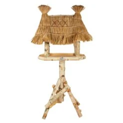 Esschert Voedertafel Voedertafel Op Paal Berken L