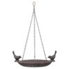 Esschert Hangend Vogelbad Met 2 Vogels -Tuin Decoratie FB377 02
