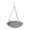 Esschert Grey Metal Hangend Vogelbad -Tuin Decoratie FB403 01
