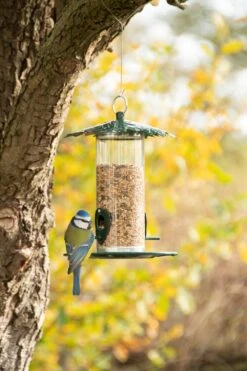 Esschert Vogel Voedersilo Bladerdak Strooivoer -Tuin Decoratie FB484 40