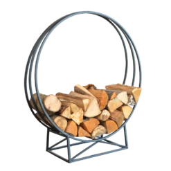 Esschert Houtopslag Rond Open