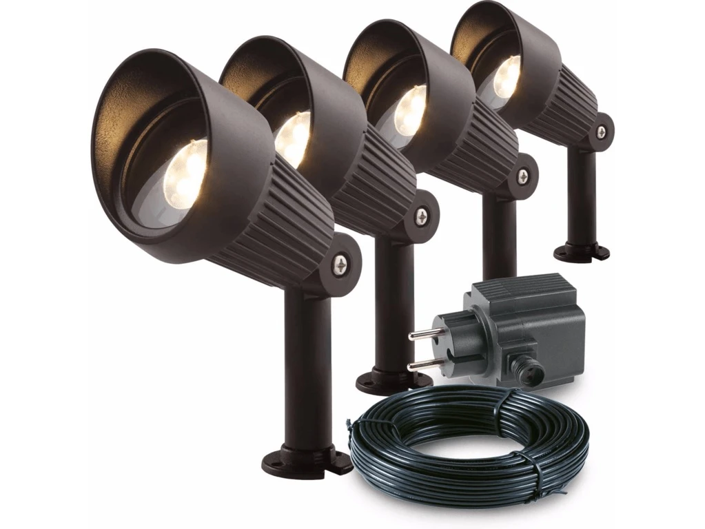 Garden Lights Tuinspot Set Focus LED 4 Stuks 6 Garden Lights Tuinspot Set Focus LED 4 Stuks - Afbeelding 4