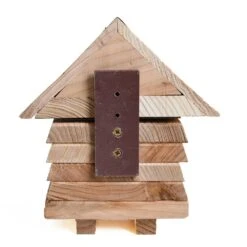 Houten Bijenkorf Stapelbaar Flip Top | Insectenhotel -Tuin Decoratie IsMqq3CM