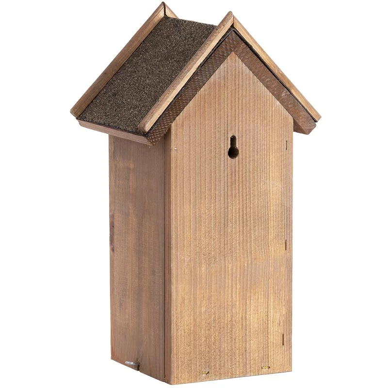 Esschert Vogelhuis Koolmees Bitum Dak 4 Esschert Vogelhuis Koolmees Bitum Dak - Afbeelding 2