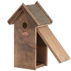 Esschert Vogelhuis Koolmees Bitum Dak 17 Esschert Vogelhuis Koolmees Bitum Dak -Tuin Decoratie NK01 07