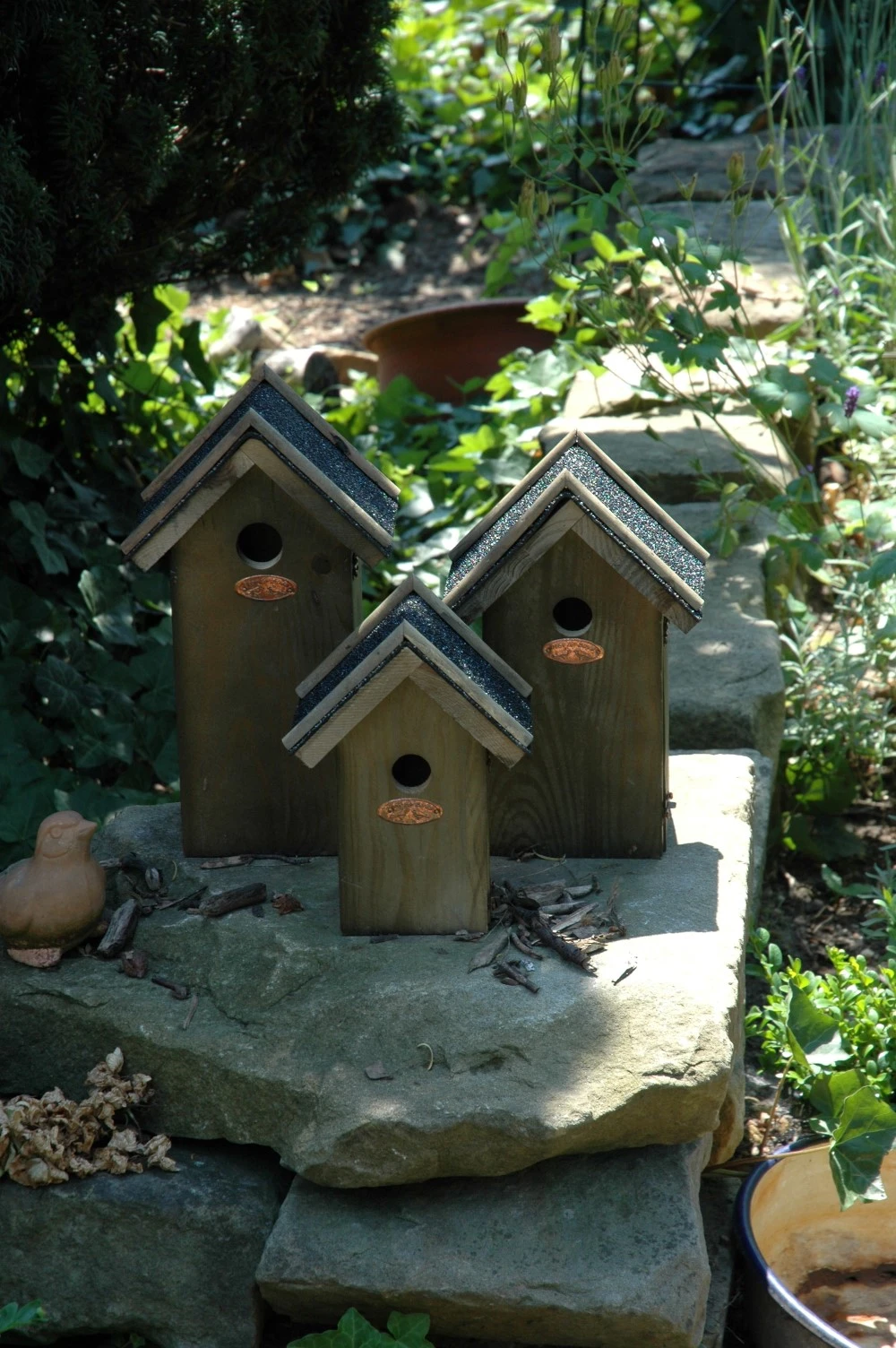 Esschert Vogelhuis Koolmees Bitum Dak 10 Esschert Vogelhuis Koolmees Bitum Dak - Afbeelding 8