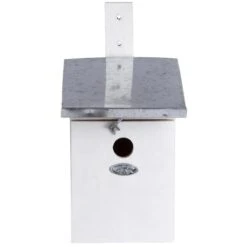 Esschert Vogelhuis Koolmees Wit -Tuin Decoratie NK40W 06