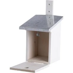 Esschert Vogelhuis Koolmees Wit -Tuin Decoratie NK40W 07