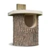 Vogelhuis Nestkast Voor Roodborstje Boomstam -Tuin Decoratie URC7o5qS